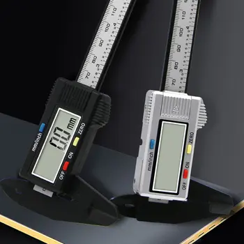 0-150mm Strmene LCD Elektronické Digitálne Vernier Strmene Karty Pravítko Mikrometer na Meranie Nástroj Hĺbka Ihrisku Meracie Prístroje