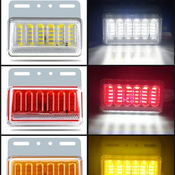 12V LED Auto Truck Bočné Obrysové Svetlá 24V Vonkajšie Osvetlenie, Indikátor Signálu Lampa Varovanie zadné Svetlo vozidiel prípojného vozidla, Autobusu, Loďou