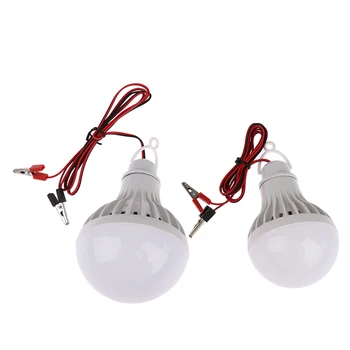 12v LED Žiarovky Lampy Prenosné Led Žiarovka 9w/12w Vonkajšie Tábor, Stan Nočný Rybolov Závesné Svetlo Núdzového Studená Biela