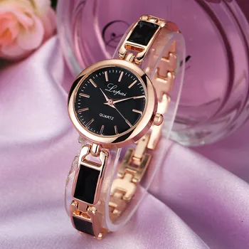 2021 Náramkové hodinky Náramok pre dámske Hodinky Módne Dámy Watchs Unisex Nehrdzavejúcej Ocele Drahokamu Quartz Zápästie reloj de mujer