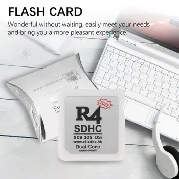 2022 R4 SDHC Adaptér Secure Digital Memory Card Pálenie Karty Hra Karty Flashcard Odolný Materiál, Kompaktný A Prenosný Flashcard