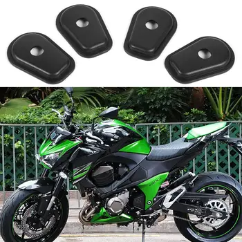 4pcs Motocykel Zapnite Indikátor Signálu Adaptér pre Dištančné Kawasaki Z250 Z300 Z800 2013-2016 Z1000 2007-2018 Z750S 2005-2006