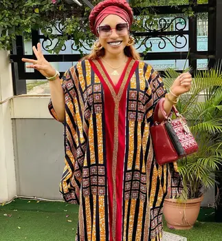 Africké mamičky módne veľké-swing vytlačené sukne luxusné umelého kameňa dekorácie