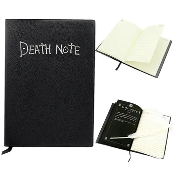 Anime Death Note, Notebook Nastaviť Kožené Vestník Zberateľské Death Note Notebook Škola Veľké Anime Tému Písania Vestník Darček