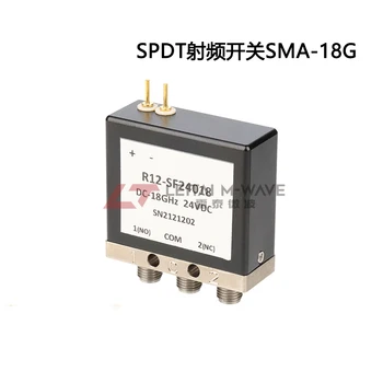 ANTÉNNY koaxiálny prepínač SMA jeden pól dvojité hodiť SPDT, 12V/24V elektromechanické 18 G