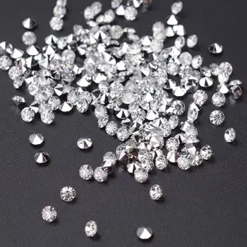 Balenie 5000pcs Živice Diamanty Mini Crystal Faux Diamond Váza Výplne Svadobné Svadobné Party Dekorácie Stola Konfety a Dodávky