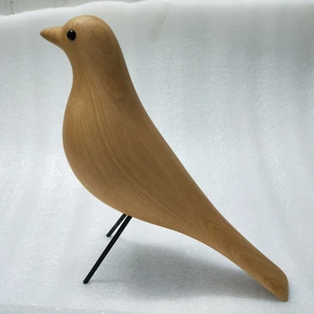 Beechwood Dom Vták Domáce Dekorácie Displeja Vytvárajú Umelecké Remeslo Darček K Narodeninám Maskot Drevené Vták