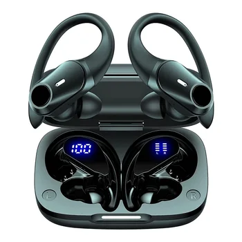 Bezdrôtový Bluetooth Headset Športové TWS Bluetooth Slúchadlá s Mikrofónom Hlboké Basy 36H IPX7 Nepremokavé Bluetooth Slúchadlá