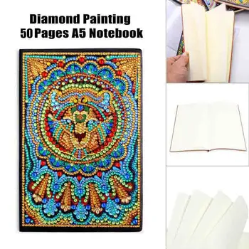DIY Medveď Tvorivé Špeciálne Tvarované Diamond Maľovanie Notebook Denník Kniha A5 Notebook Výšivky Diamond Cross Stitch Plavidlá Darček
