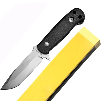 DuoClang Lov Vonkajšie Pevnou Čepeľou Nože ABS Rukoväť Taktické Prežitie Nôž s Nylon Pošvy