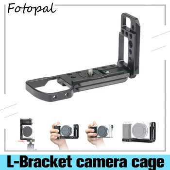 EachRig L-Držiak Kamery Klietka pre Sony A6400, A6000, A6300 Arca-Typ Kompatibilné úzko spájat Rýchle Uvoľnenie Doska