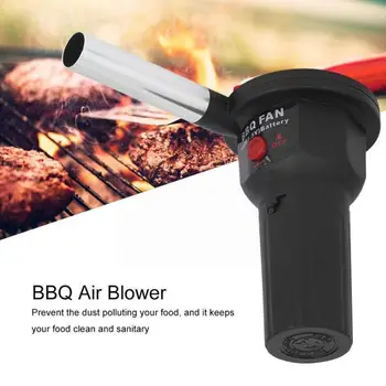 GRIL Ventilátor Vzduchu, Dúchadlá Elektrický Ventilátor Mechy Na Opekanie Outdoor Camping Piknik BBQ sušič na Vlasy Ručné Oheň Na Varenie E6C1