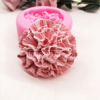 Klinček kvet formy 3D čokoláda pečenie nástroj Mori crystal gél mydlo formy aromaterapia omietky plesne
