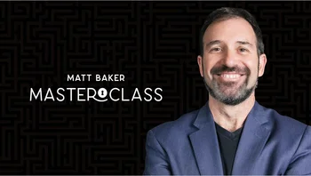 Masterclass Live Prednášku Matt Baker 1-3 magické triky