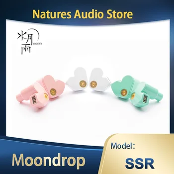 Moondrop SSR In-Ear Slúchadlá Super Loď Referenčné Slúchadlá Dynamická Ovládač, Slúchadlá s Odnímateľný Kábel Headsetu