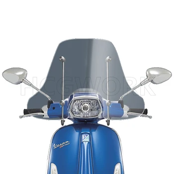 Motocyklové Príslušenstvo Hd Sklo Transparentné Zvýšiť Strane Stráže Typu Piaggio Vespa Sprint 150