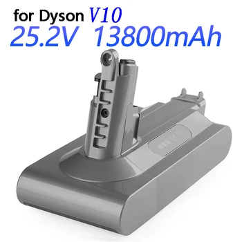 Nové 25.2 V Battery13800mAh Náhradné Batérie pre Dyson V10 Absolútne Kábel-Free Vysávač Ručný Vysávač Dyson V10 Batérie