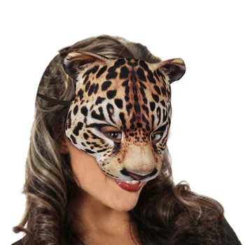 Nové 3D Zvieracie Masky Tiger Ošípaných Polovicu Tváre Masku Party, Karneval, Maškarný Ples Šaty, Kostým, Rekvizity Halloween Masky Maškaráda