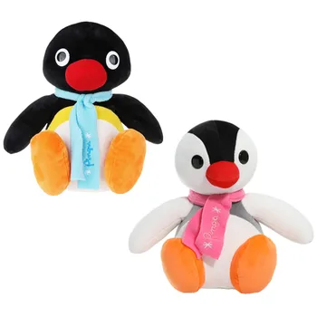 Nové Kawaii Roztomilý Kreslený Pingu Pinga Penguin Oblečenie pre Deti, Dievčatá, Chlapcov Vypchaté Zvieratá, Hračky Pre Deti, Darčeky 28 CM