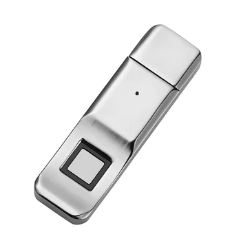 Odtlačkov prstov Šifrované kl ' úč 32GB Šifrovanie Jednotky USB Flash, Data Security Business Office Kovové Heslo Stabilné Súkromné 32G