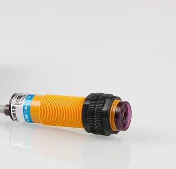 Optické prepínanie senzor E3F-R2NK DC NPN Č priemer 18 mm vzdialenosť 2 m senzor