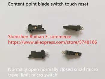 Originál nové, 100% obsah bod blade switch, dotknite sa položky obnoviť normálne otvorený normálne zatvorené malých micro cestovné limit micro switch