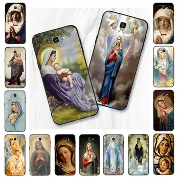Panna Mária Kresťanské Vianoce Telefón puzdro Pre Samsung Galaxy J6 J7 J8 J4 J4Plus J7 DUO J7NEO J2 J5 Prime