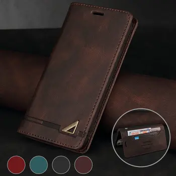 Poco X3 NFC Luxusné Prípade Kožené Peňaženky RFID Blok 360 Ochranu pre Xiao Poco X3 Pro Prípade POCO X 3 GT 5G X3Pro Flip Karty Kryt