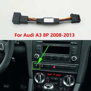 Pre Audi A3 8P 2008 2009 2010 2011 2012 2013 Auta Automatický Štart / Stop Motora Systém Vypnutý Bližšie Kontroly Zariadení Senzor Zapojte Kábel