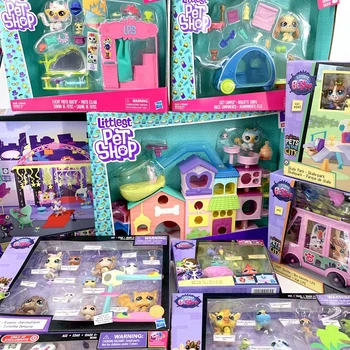 Pôvodné Littlest Pet Shop S Box Skutočné LPS Hračiek pre Mačky Vzácna Kolekcia Vysokej Kvality Obrázok Modelu Pet Doll Dievčatá Darček k Narodeninám