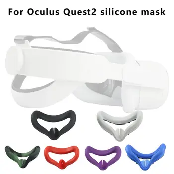 Silikónové Oko Pokrytie,Anti-pot Ochranné Mat Pre Oculus Quest 2 Prípade Výmeny Tvár Pad Vankúš Pre Oculus Quest 2 VR Okuliare
