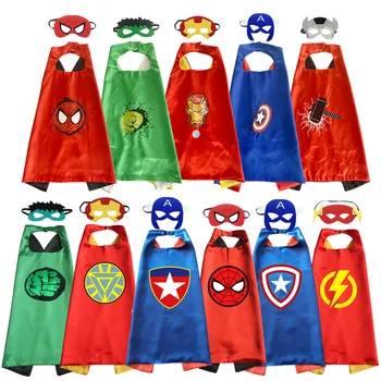 Superhrdina Plášte pre Deti Narodeninovej Party Halloween Cosplay Kostým