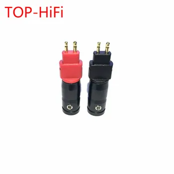 TOP-HiFi pozlátené Konektory Slúchadiel Slúchadlá Väčšinu Kolíky pre HD414 HD25 HD430 HD650 HD600 HD580 Slúchadlá Kábel