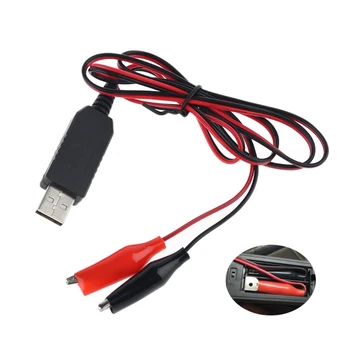 USB 5V 1,2 V 2.4 V 3.6 V, 4.8 V Napájanie Eliminovať Kábel Vymeňte 1-4pcs 1.2 V Ni-MH NiCd AA, AAA, C, D Článková Nabíjateľná Batéria