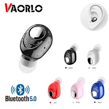 VAORLO Mini 5.0 Bluetooth In-Ear Slúchadlá Prenosné Hi-Fi, Hudba Bezdrôtový Headset S Mikrofónom Voľné Ruky, Športové Slúchadlá