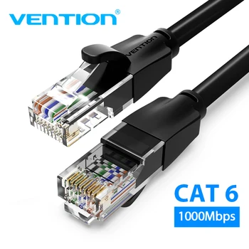 Vencie Ethernetový Kábel Cat6 Kábel siete Lan RJ45 UTP Sieťový Patch Kábel 10m 15m Pre PS PC Počítač Modem Router Cat 6 Kábel Ethernet