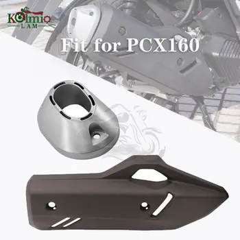Vhodné pre Honda 2021 - 2022 PCX160 PCX125 Motocykel Výfukového Potrubia Kryt Kryt Chránič PCX 160 PCX 125 Tepelný Štít Stráže
