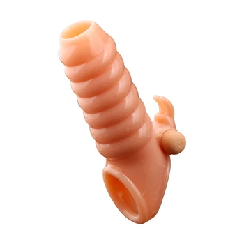 Yunman Vibračný Penis Extender Kondóm Dildo Rukáv Oneskorenie Ejakulácie Stimuláciu Klitorisu Vibrátor Intímne Dospelých Sex Produkty