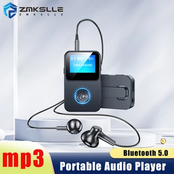 ZMKSLLE Nové Bluetooth 5.0 Audio Prijímač, Adaptér, Bluetooth, MP3 Prehrávač s Obrazovkou Podporuje Diaľkové Ovládanie Fotografie