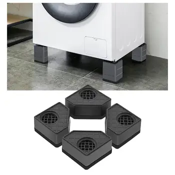4x Anti Vibration Podložky pre práčka, potlačenie Šumu Mat Nábytok Nohy