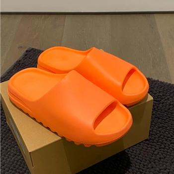 Apanzu ženy listov topánky orange Summer 2021 nové značky Papuče Hrubé-soled papuče jelly listov ženy dizajnér list vonkajšie