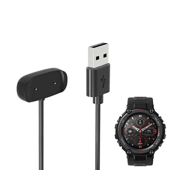 Smartwatch Dock Nabíjací Adaptér USB Nabíjací Kábel pre Amazfit T-Rex 2/Trex Pro Smart Hodinky Power Charge Drôtu T-rex2 Príslušenstvo