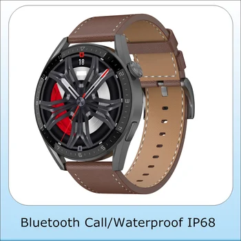 Smartwatch Muž Bluetooth Hovor Smart Hodinky 1.36 palcový Dotykový Displej Bezdrôtovú Nabíjačku Vodotesný IP68 GPS, NFC Fitness Tracker Najnovšie
