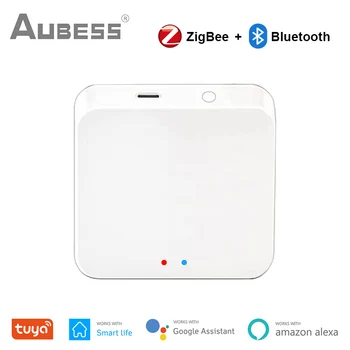 Tuya Zigbee Bluetooth Bránou HUB Bezdrôtový Smart Home Most Inteligentný Život Aplikáciu Diaľkové Ovládanie ZigBee Senzor Cez Alexa Domovská stránka Google